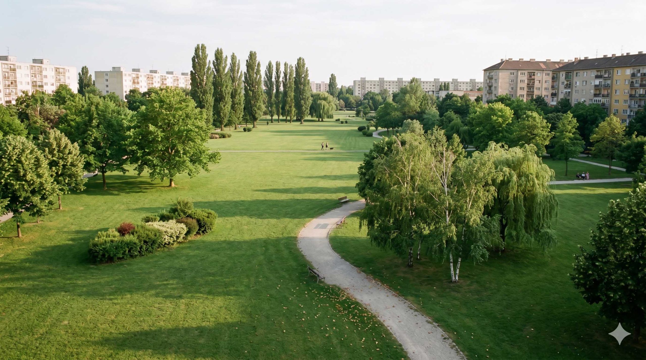 Budapest kertgondozás – rendezett városi park és zöldterület lakóövezeti környezetben